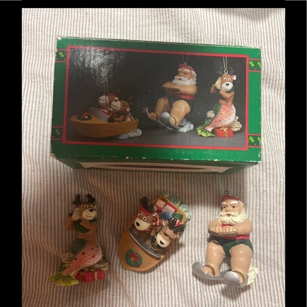 House of Lloyd Christmas Around the World Splashing Good Times Ornaments